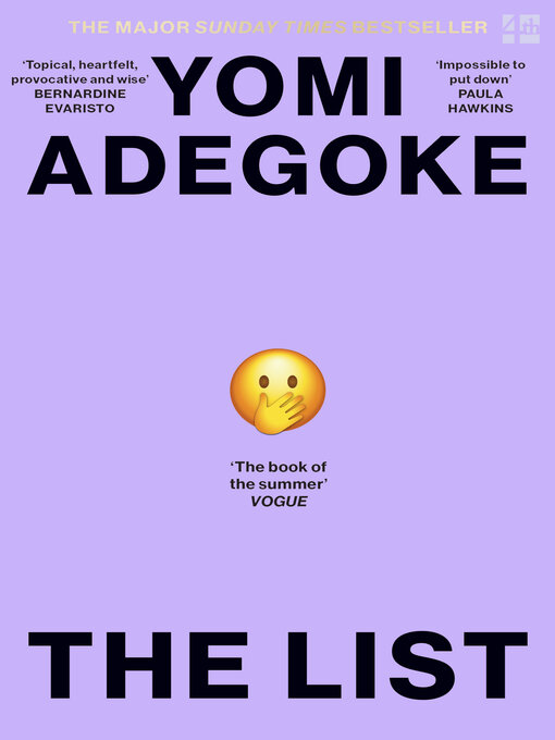 Title details for The List by Yomi Adegoke - Available